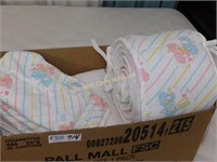 Crib Set Sheets, Bumper Pads Lot