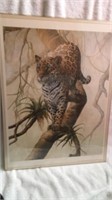 Bonnie Marris Framed Art/1981Rare Animal Relief Ef