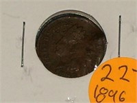 1896 Indianhead Penny