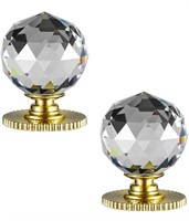 New Crystal Self Stick Knobs Cabinet Knobs 1-3/5