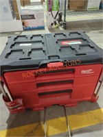 Milwaukee packout 3 drawer tool box