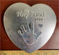 My Tiny Hand Print-Unused
