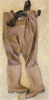 TIDEWE SIZE 10 CHEST WADERS