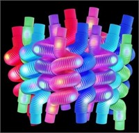 YoYo World Krunch Pop LIGHT UP Glow Tubes 3pk NEW