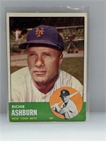 1963 Topps Richie Ashburn #135 HOF