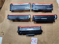 LOT OF 5 UNTESTED CARTRIDGES, SELLING AS