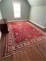 10x14 large area rug (worn spots)