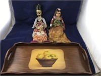 Pair of Vintage Foreign Puppets Plus