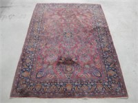 Vtg Middle Eastern Rug 80"x 48" See Info