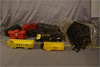 65: Plastic train set