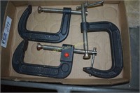 C Clamps By Bessey Lot of 3 4"