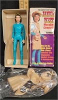 Vtg Marx Toys Janice West Movable Cowgirl