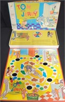 1977 Tom And Jerry Board Game Milton Bradley