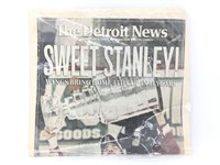 The Detroit News “Sweet Stanley” Redwings Stanley
