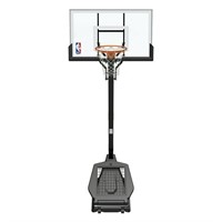 NBA 54" Portable Adjustable Basketball Hoop,...