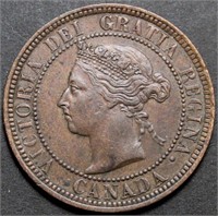 Canada Large Cent 1886 Obv 2