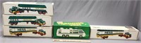 Lot of Vintage Hess Trucks (One is Box Only)
