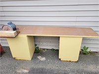 Two Cabinets with Removable Top and Disc Sander