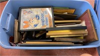 Tub lot of picture frames