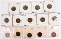 Coin 1859 Indian Head Cents 14 Coins