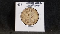 1939 Walking Liberty Half Dollar