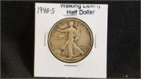 1940S Walking Liberty Half Dollar