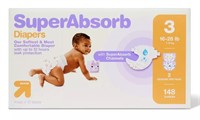 Disposable Diapers Size 3 - 148 Ct