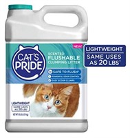 Cat's Pride Lightweight Flushable Scented Clumping