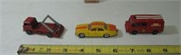 3 Pc Asst Vtg Die Cast Cars