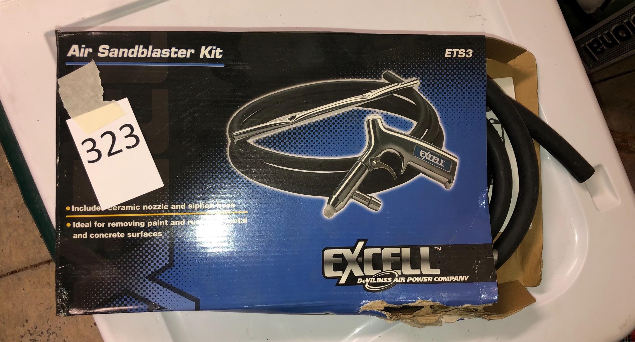 Excell Air Sandblaster Kit