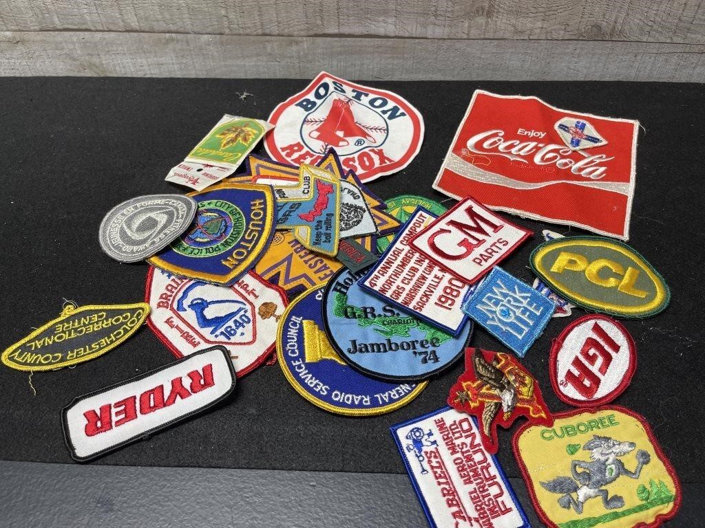 25 Cloth Patches