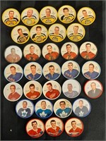 1961-62 Shirriff Hockey Coins - 31 coin