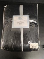 PQ North Woods Blanket Full/Queen Blk NIBag