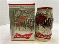 2017 Budweiser beer stein in original box
