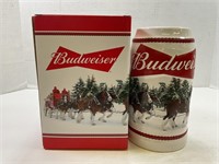 2016 Budweiser beer stein in original box