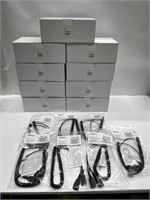 $4530 Lot of 151 Jabra QD Extension Cords NEW