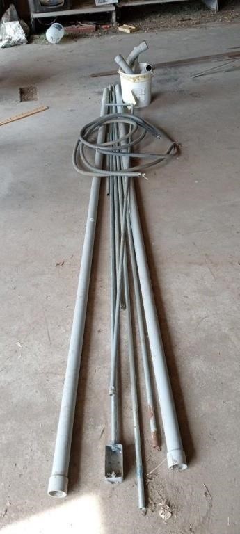 Metal plastic and flexible conduit