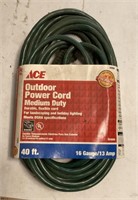 NEW 40' outdoor power cord