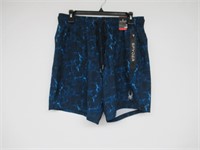 Spyder Men's MD Swimwear Trunk, Blue Medium