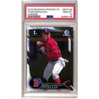 2016 Bowman Prospects Yoan Moncada Rc Psa 10