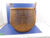 Wooden Floor Basket