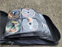 Large Binder of 300+ DVDs