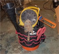 Tool Bucket W/ Extension Cord Funnel & More