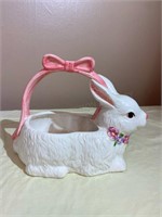 Porcelain Bunny Basket