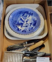 COLLECTOR PLATES & KITCHEN ITEMS