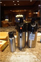 (3) Coffee Air Pots/Creamer