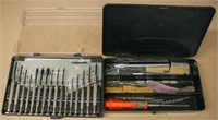 Small Screwdriver Set; Razor Blades