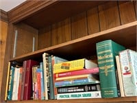 Shelf of Books Vintage Medical, Etc