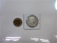 1 $ 1967 silver AW