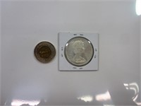 1 $ 1966 silver XF